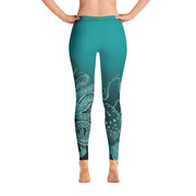 Teal Octopus Leggings